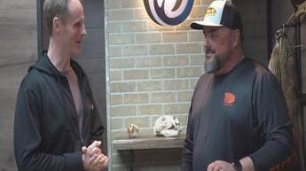 Pascal Blais et Mathieu Dansereau, truite grise