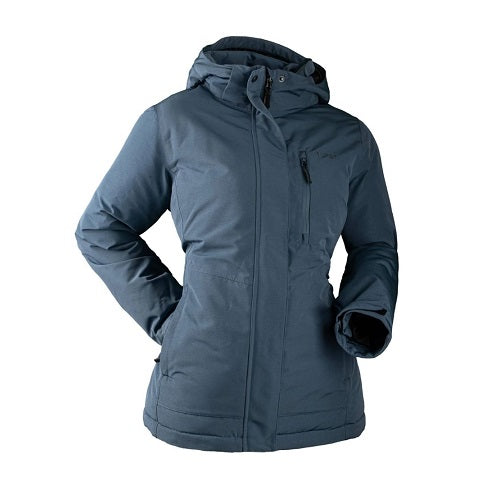 Manteau d'hiver magan pour femme bleu