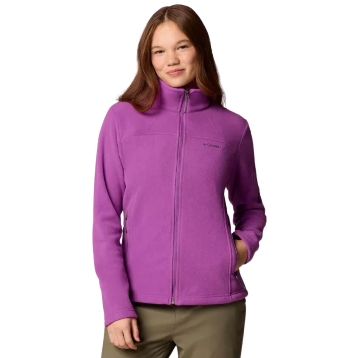Chemise Columbia PFG Femme Taille S - Pêche Kaki Beige à Poches - Occasion (lire Description)