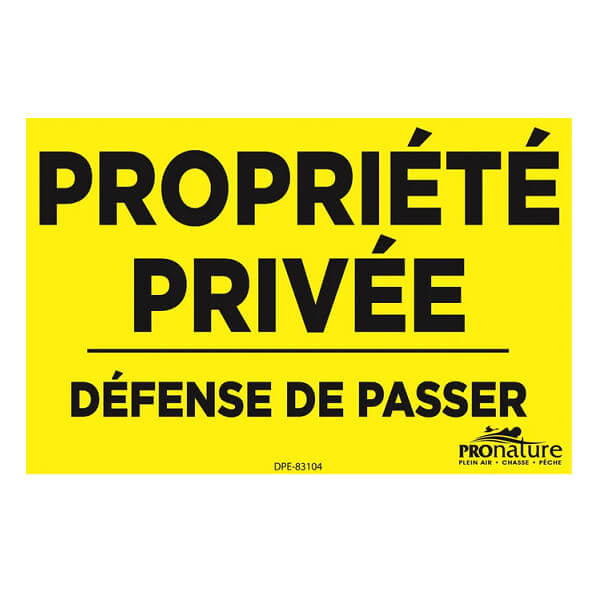 affiche-defense-de-passer-propriete-privee