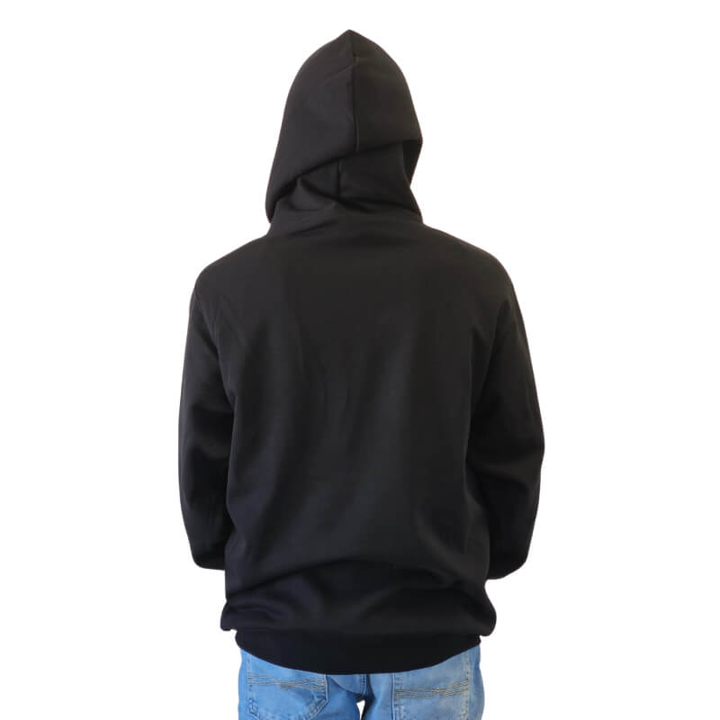 hoodie-logo-nature-chasse-et-peche-noir