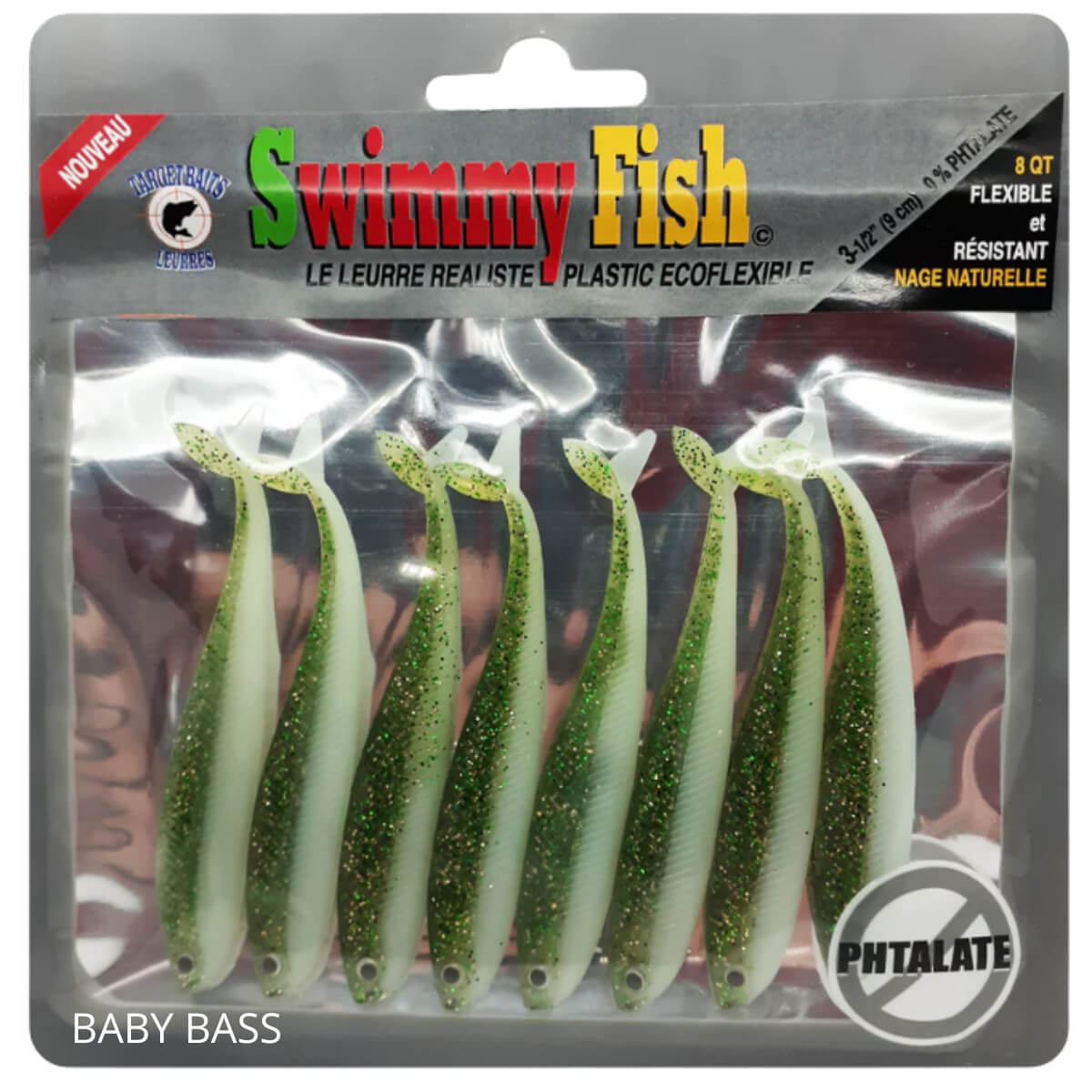 Leurres Swimmy Fish 3.5"
