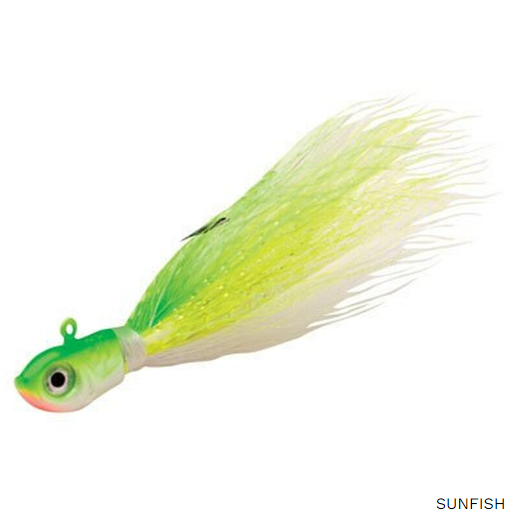 TÊTE DE JIG AVEC POILS BUCK-A-ROO 1/4 OZ