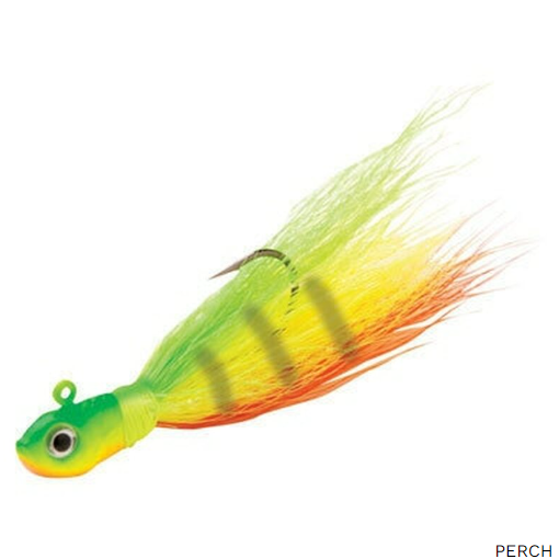 TÊTE DE JIG AVEC POILS BUCK-A-ROO 3/8 OZ