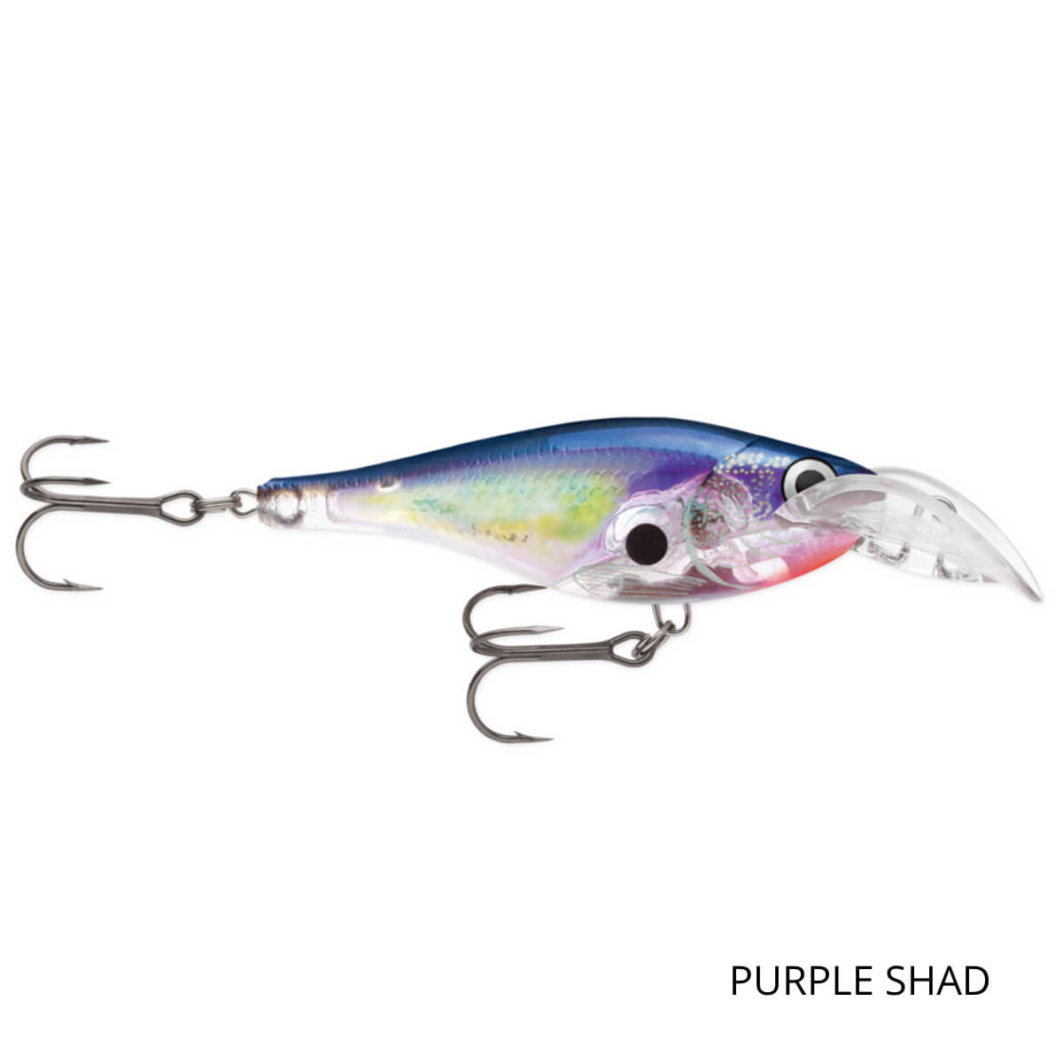 Poisson nageur Scatter Rap Glass Shad 7