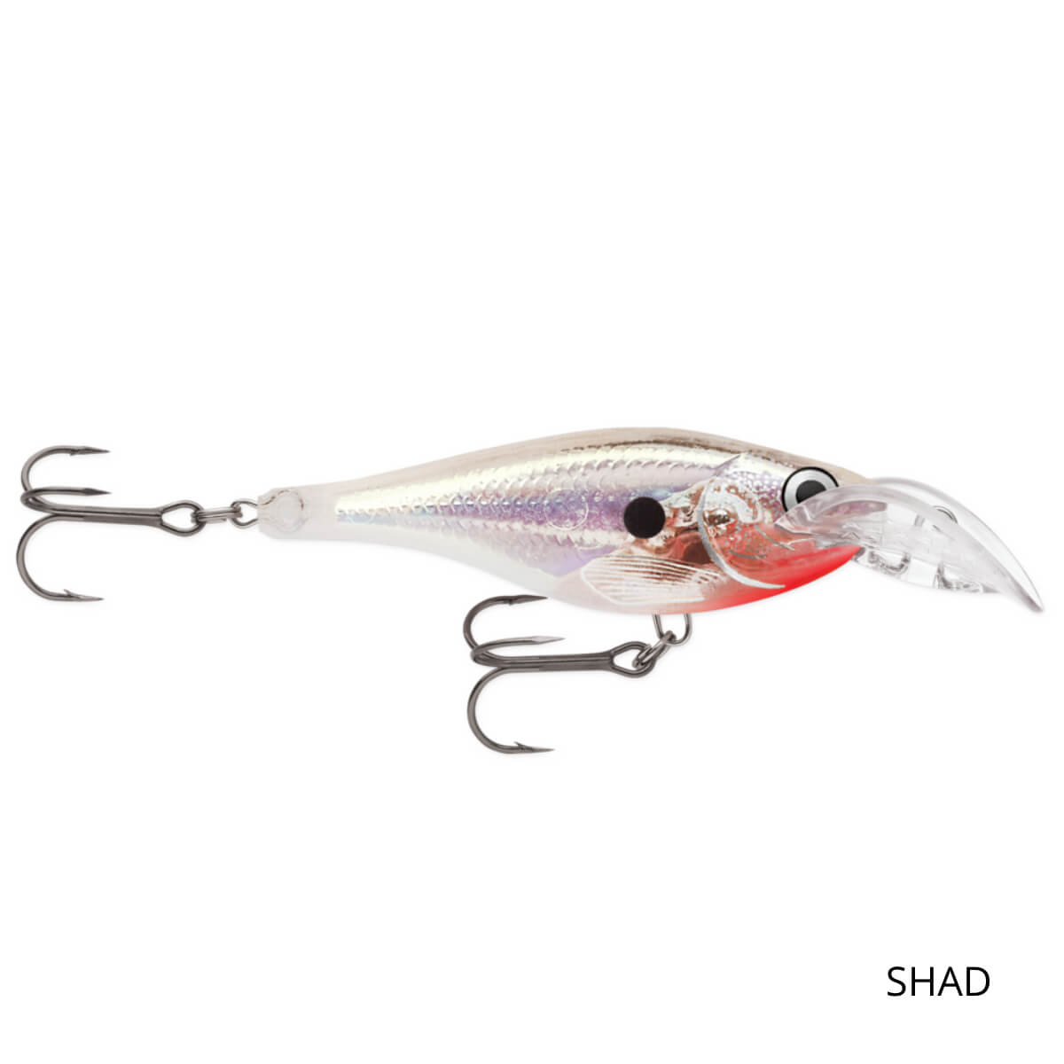 Poisson nageur Scatter Rap Glass Shad 7