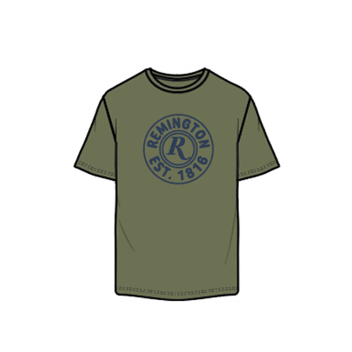 remington-t-shirt-newland-olive