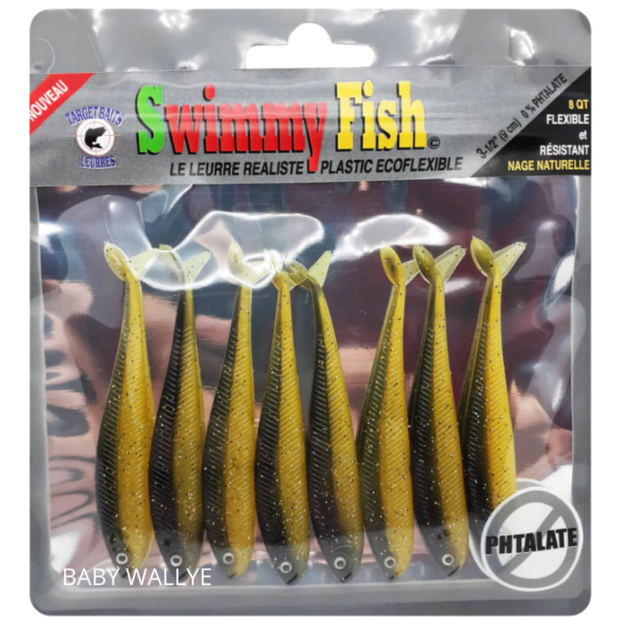 Leurres Swimmy Fish 3.5"