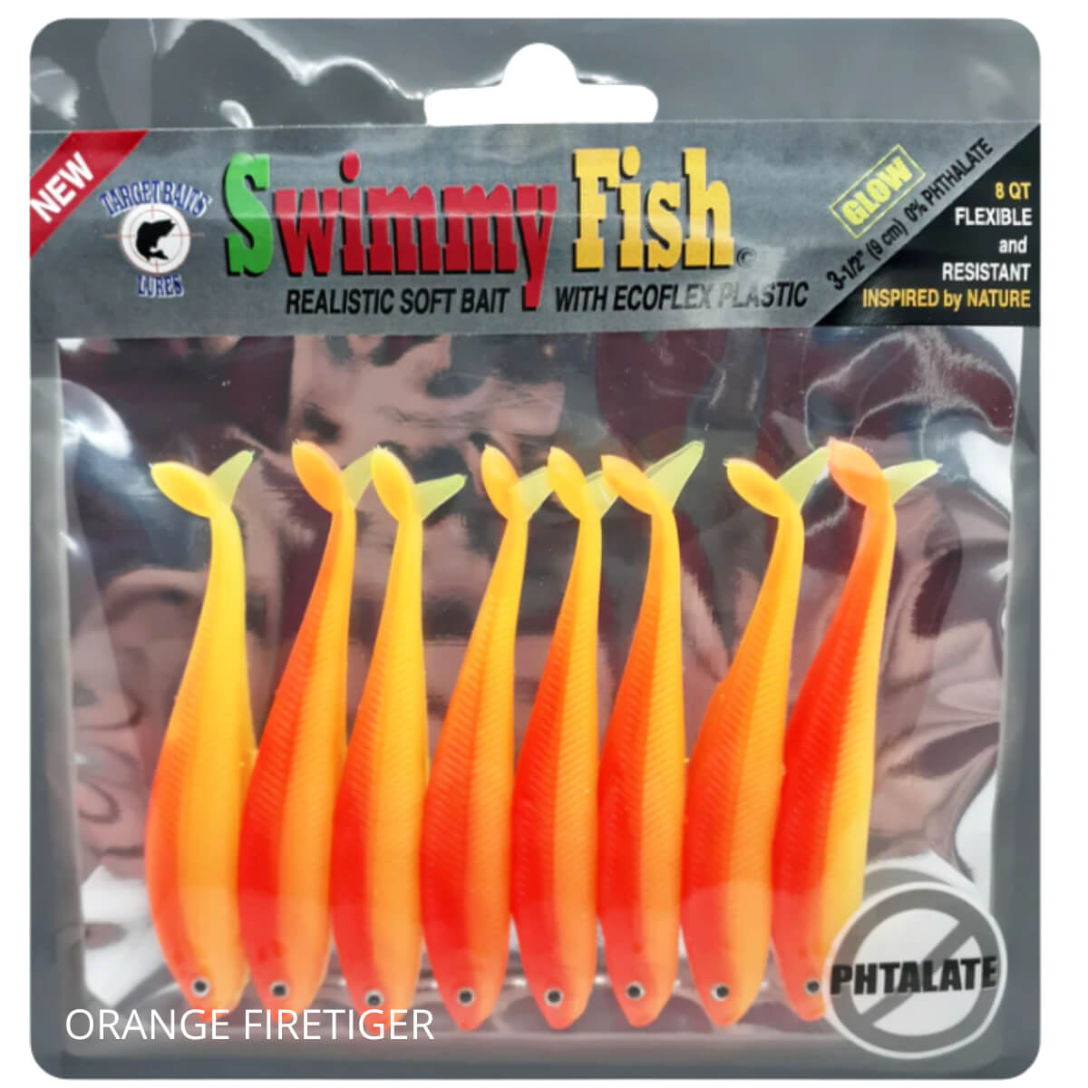 Leurres Swimmy Fish 3.5"