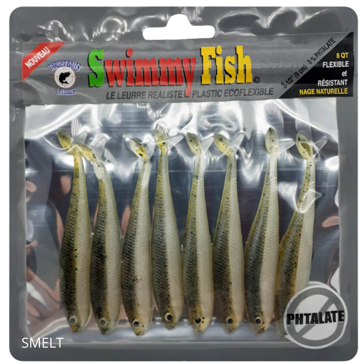 Leurres Swimmy Fish 3.5"