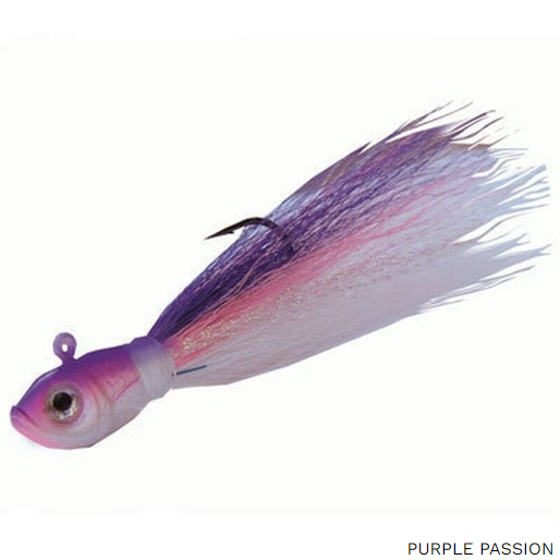TÊTE DE JIG AVEC POILS BUCK-A-ROO 1/4 OZ