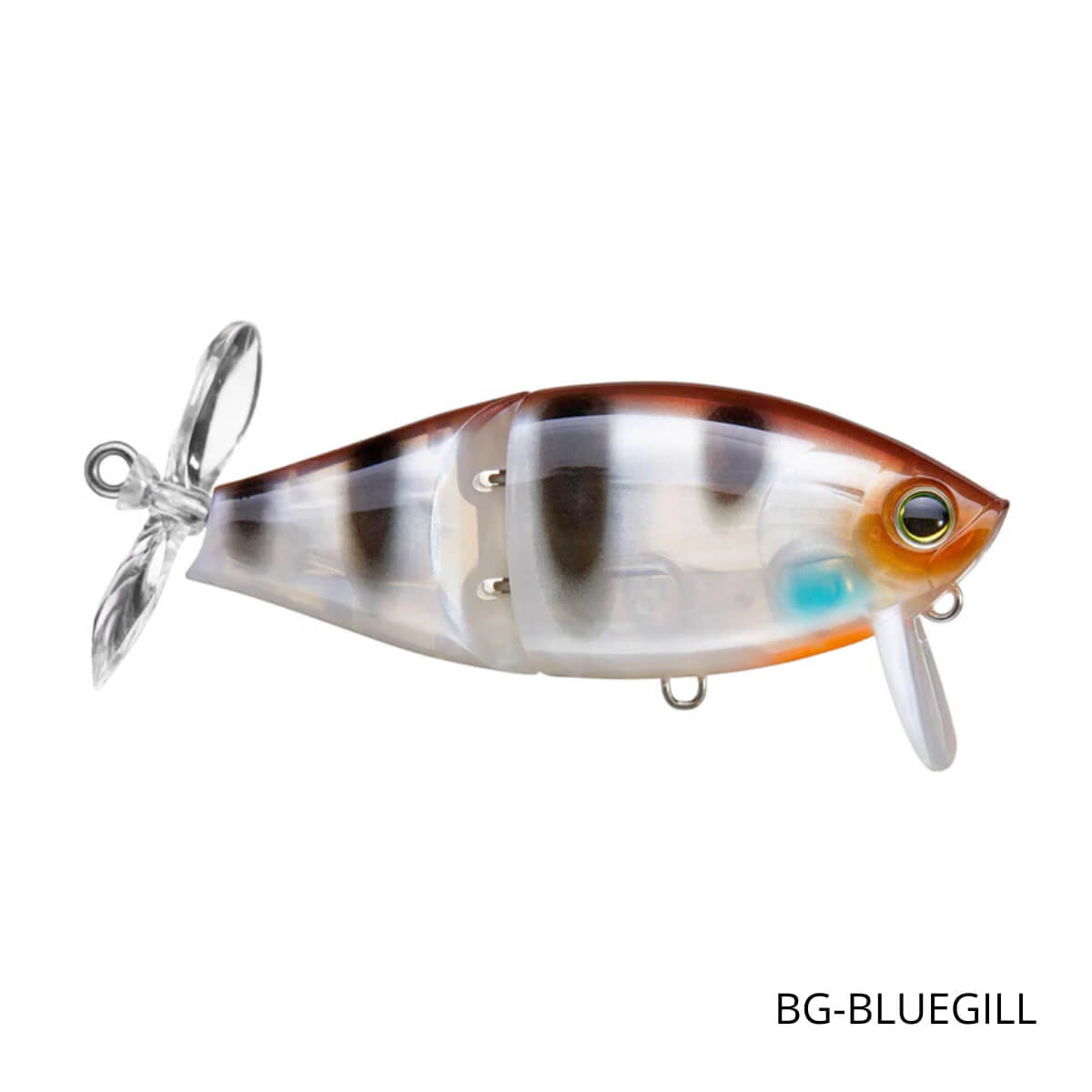Poisson nageur Yo-Zuri 3DB Wake Prop 3 3/8"