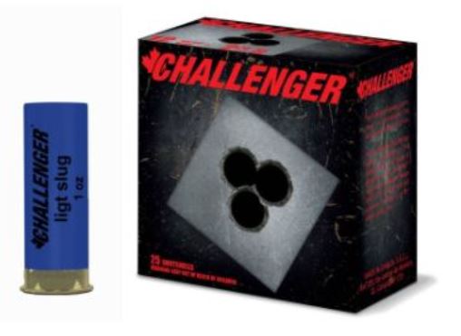 challenger,-cartouches-target-slug-low-recoil-cal.12,-2 3/4"-'00150