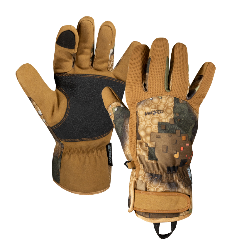 Gants de pêche(Couleur: Camouflagecolor (retour ) + noir (paume) )-SPR