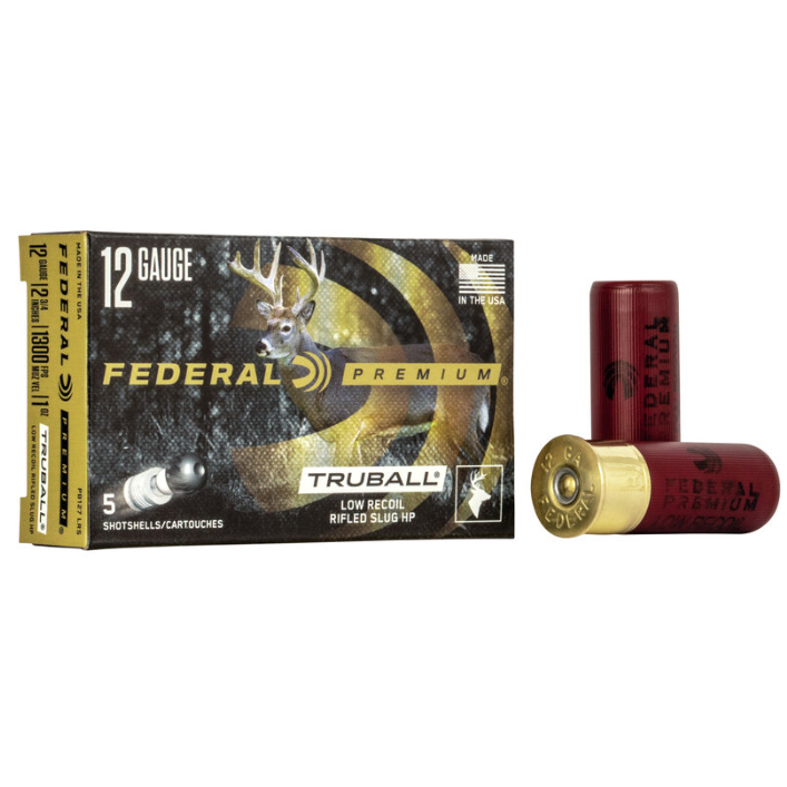 federal,-cartouches-premium-truball-slug-cal.12-2-3/4"-pb127lrs