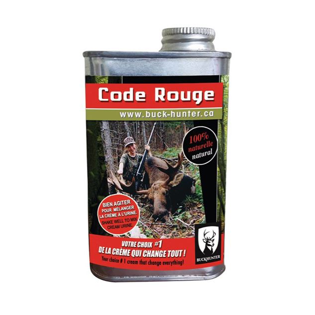 buck-hunter,-urine-naturelle-de-femelle-en-chaleur-orignal-code-rouge-250-ml-bh5000
