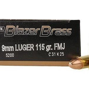 blazer,-balles-brass-cal.9-mm-luger-'5200