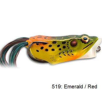 live-target,-leurre-hollow-body-frog-popper-55-fhp55t