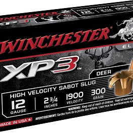 winchester,-cartouches-xp3-slug-cal.12,-2 3/4"-sxp12