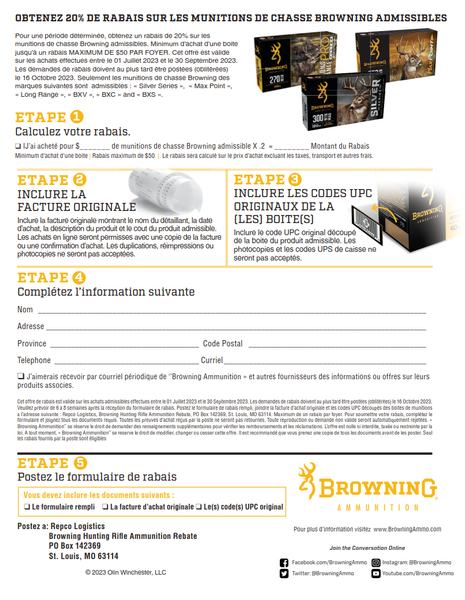 **PROMO BROWNING**