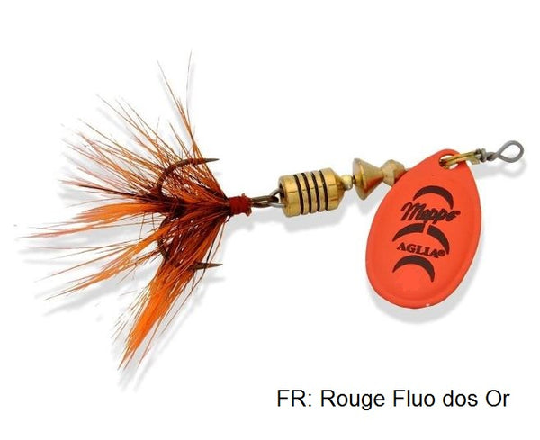 Spinner Aglia Cuillère De Pêche Forellendesign Truite Arc-en-ciel