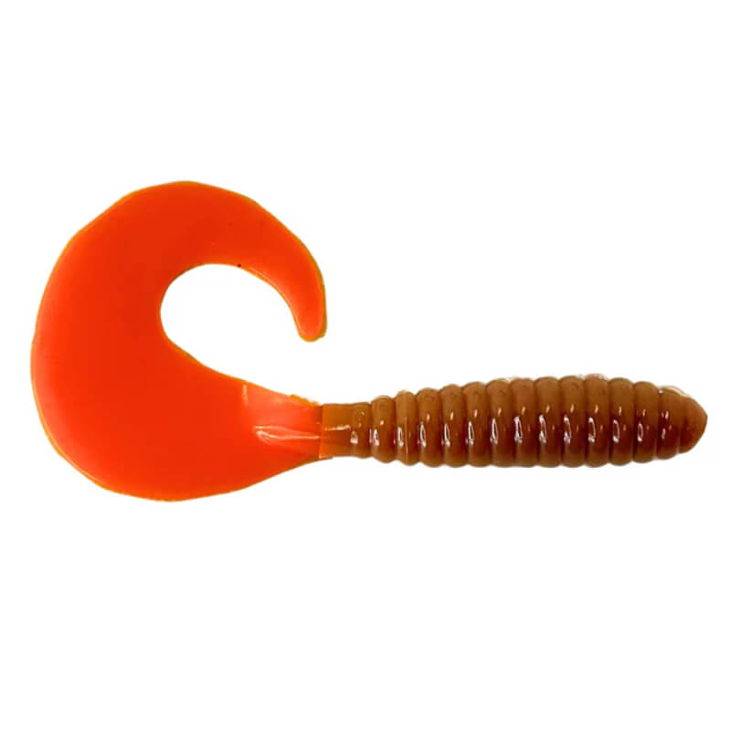 Leurres Damiki D Grub 3 Noirs – Lot De 20 – Pêche Carnassier Rivière