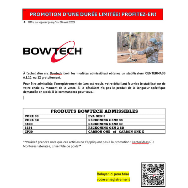 PROMOTION BOWTECH