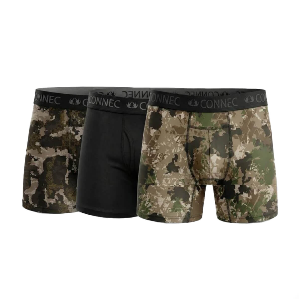 Boxer « Connec » en viscose de bambou – pqt 3