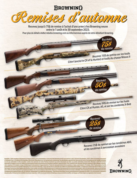 **PROMO BROWNING**
