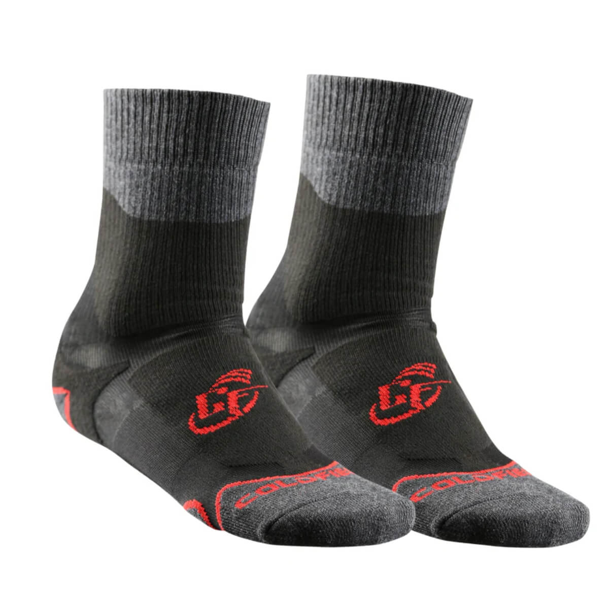 Chaussettes Performance Plus rouge et noir