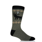 Chaussettes thermiques mi-mollet « Magnus » camouflage jacquard – Hommes