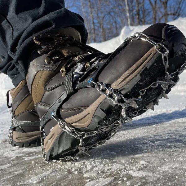 Crampons à chaine d'acier Ice Trail Pro