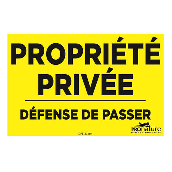 affiche-defense-de-passer-propriete-privee