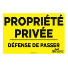 affiche-defense-de-passer-propriete-privee