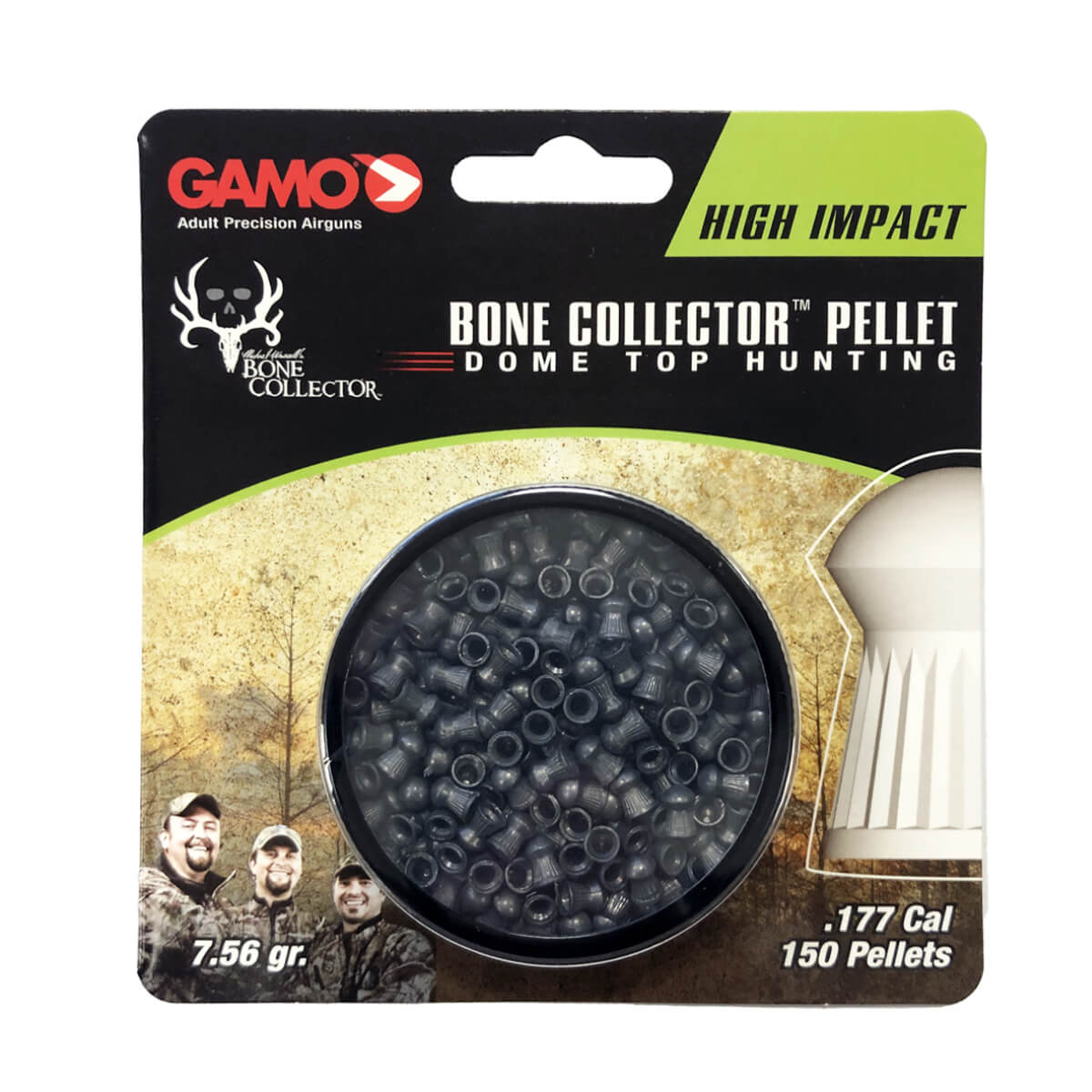 Plombs parachutes Bone Collector cal.177 - 7.56 gr