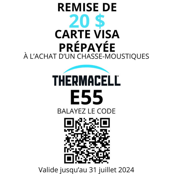 Ensemble chasse-moustiques Thermacell E55