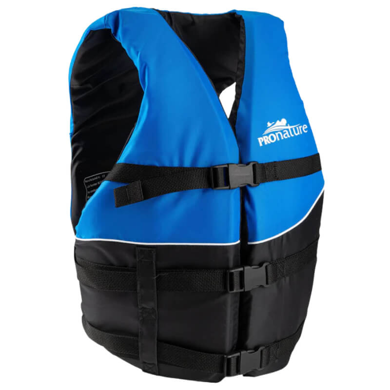 Veste de flottaison Pronature noire et bleu