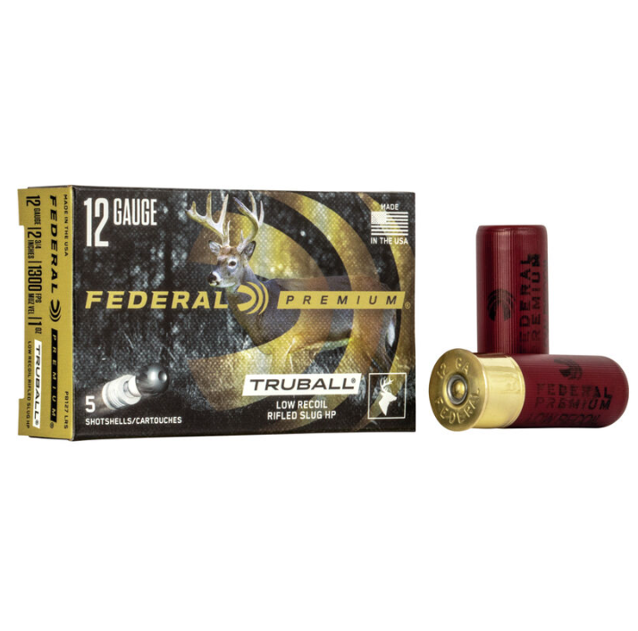 federal,-cartouches-premium-truball-slug-cal.12-2-3/4"-pb127lrs