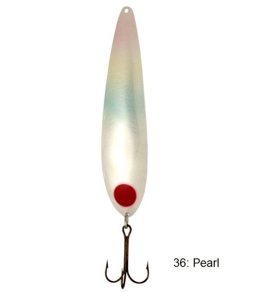 Ancienne Cuillère Les Davis Hotrod 3/8 Oz En Laiton Massif – Leurre De Pêche Vintage Avec Boîte D'origine