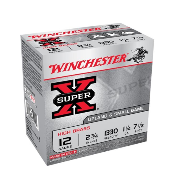 winchester,-cartouches-super-x-cal.12-#-7-1/2---2-3/4-"-x125