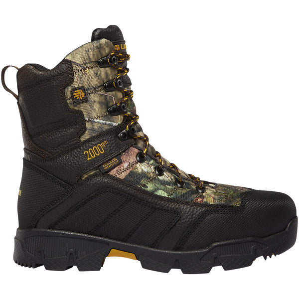 Bottes De Chasse LaCrosse Charmer Serpent 18 – Cuir Imperméable Camouflage Real Tree – Taille US 11.5 – Occasion