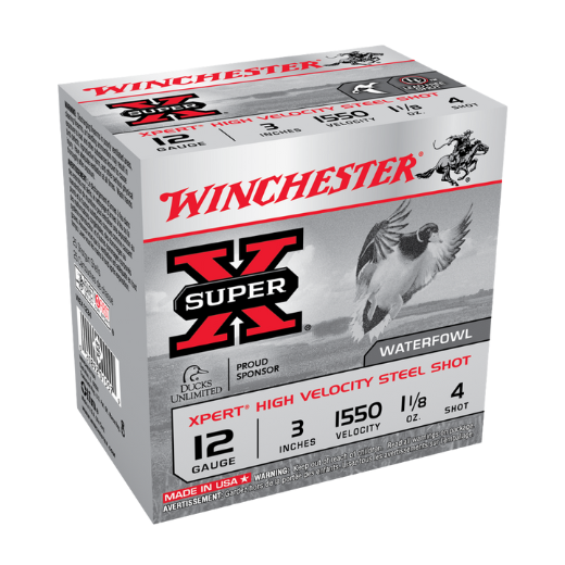 winchester,-cartouches-super-x-cal.12-#4,-3