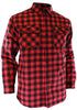 Chemise de flanelle doublée piquée, multicouleurs, grandeur XX-grand Chemise de flanelle doublée piquée, multicouleurs, grandeur XX-grand