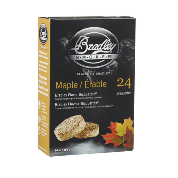 bradley,-bisquettes-pour-fumage-ࣂ¬-saveur-d'ࣀ°rable-btmp24