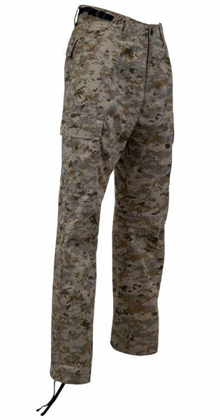 Pantalon camouflage non doublé