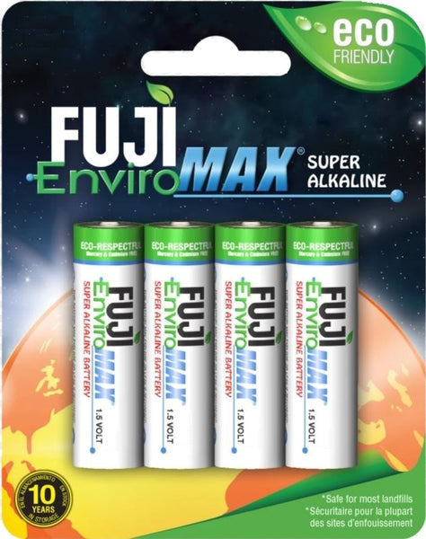 fuji-batteries-canada,-piles-enviromax-super-alkaline-aa-4300bp4