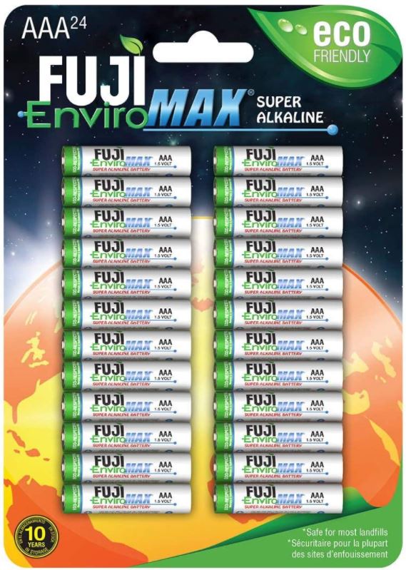 fuji-batteries-canada,-piles-enviromax-super-alkaline-aaa-4400bp24