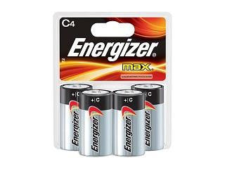 Piles AA Alcaline Energizer Max Power Seal (paquet de 4)