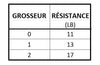20 Anneaux Fendus Decoy R-1 Classe Claire Noir Taille 00 - Pour Montage 20 Anneaux Fendus Decoy R-1 Classe Claire Noir Taille 00 - Pour Montage
