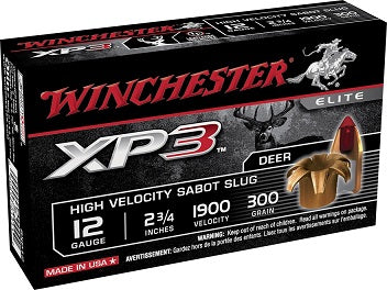 winchester,-cartouches-xp3-slug-cal.12,-2 3/4